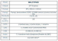 Nowa płyta głowna GIAGBYTE GA-Z77P-D3