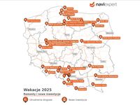 Wakacyjne remonty i otwarcia nowych dróg