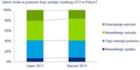 Zmiana poziomu M&A w Polsce; źródło Deloitte