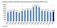 Liczba sprzedanych kredytów gotówkowych przez Członków KPF
