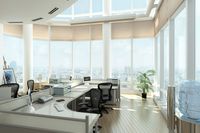 Idealne biuro zwiększa wydajność pracy