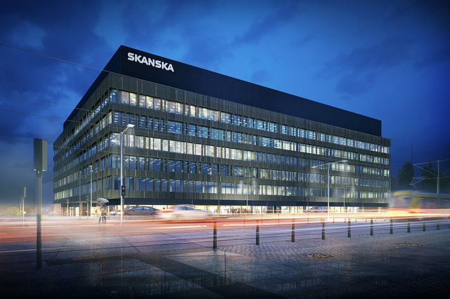 Nowa Fabryczna: Skanska buduje kolejny biurowiec w Łodzi