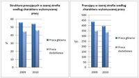 Struktura pracujących w szarej strefie według charakteru wykonywanej pracy