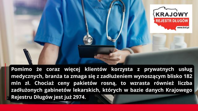 Prywatna służba zdrowia z długami i na celowniku hakerów