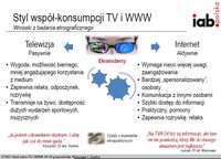 Styl współ-konsumpcji TV i www