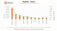 Wydatki na reklamę radiową
