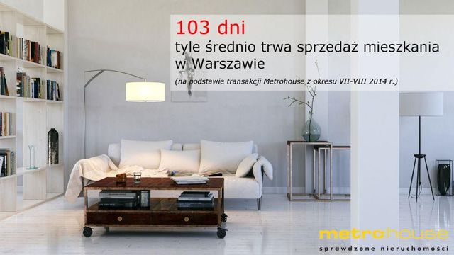 Sprzedaż mieszkania w Warszawie VII-VIII 2014
