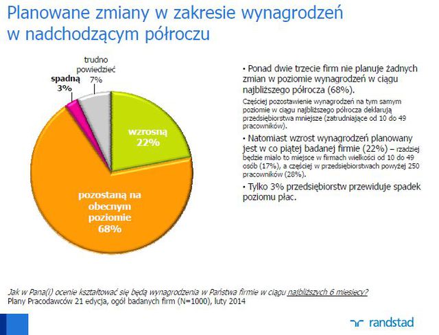 Plany polskich pracodawców I 2014