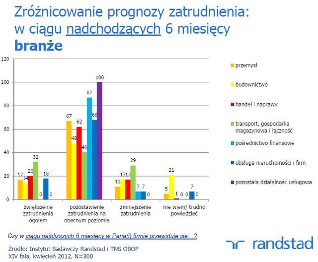 Plany polskich pracodawców IV 2012
