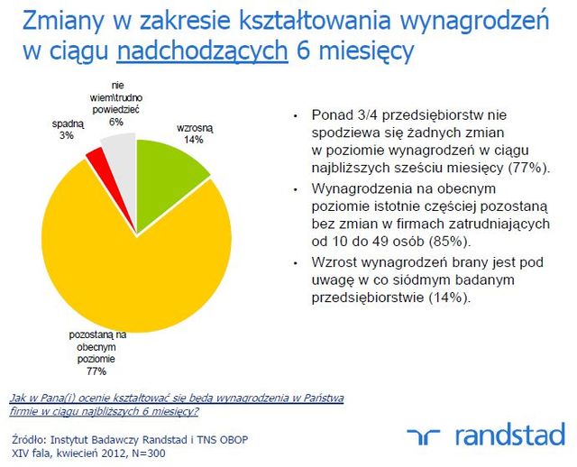 Plany polskich pracodawców IV 2012