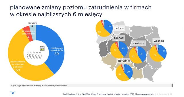 Plany polskich pracodawców VI 2019