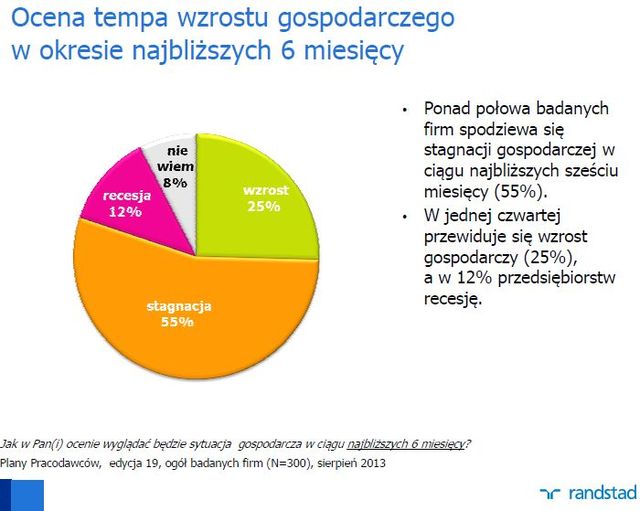 Plany polskich pracodawców VIII 2013