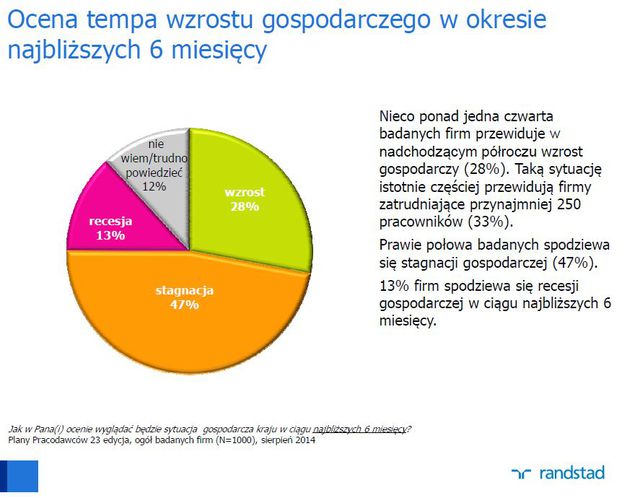 Plany polskich pracodawców VIII 2014