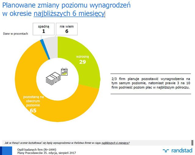 Plany polskich pracodawców VIII 2017