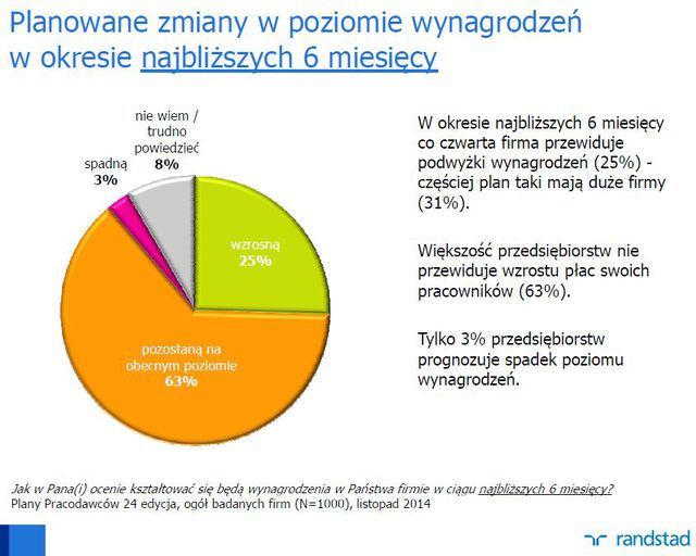 Plany polskich pracodawców X 2014