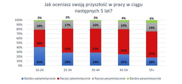 Polacy pewni kwalifikacji i sukcesu zawodowego