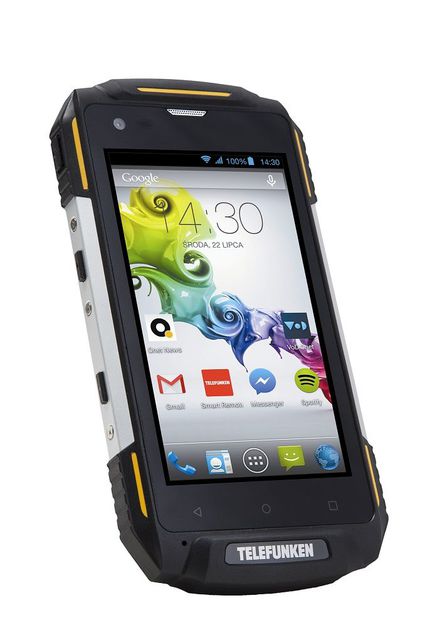 Pancerny smartfon TELEFUNKEN Outdoor LTE i telefon Outdoor WT2