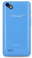 myPhone C-Smart Glam - niebieski, tył