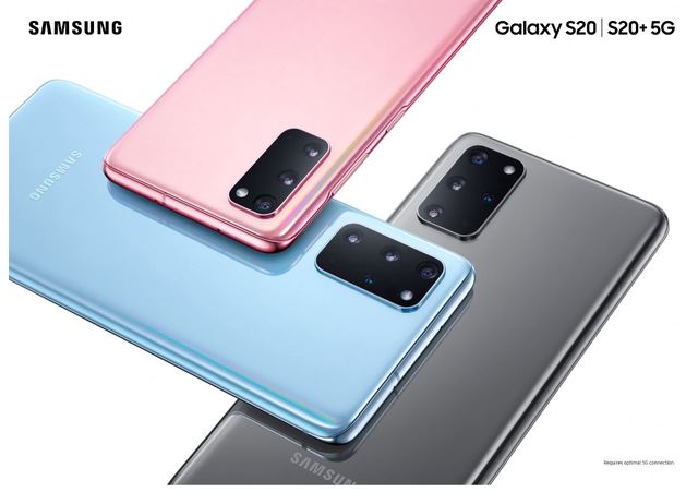 Smartfony Samsung Galaxy S20