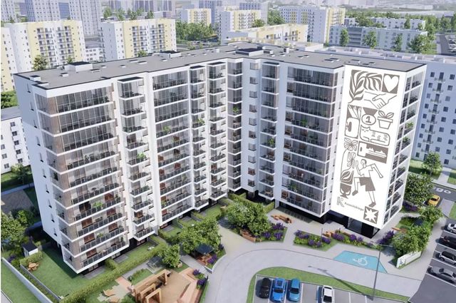 Mural antysmogowy w Gdańsku będzie oczyszczał powietrze jak 490 drzew