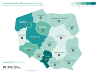 Lokalizacja Parków Ekonomicznych w Polsce