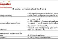 Ile kosztuje korzystanie z karty kredytowej? Ile kosztuje korzystanie z karty kredytowej?