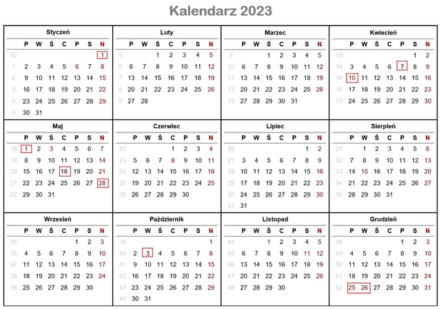 Święta i dni wolne od pracy w Niemczech w 2023 roku