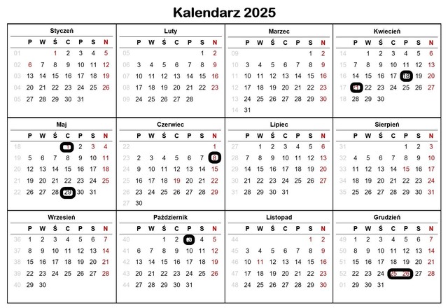 Święta i dni wolne od pracy w Niemczech w 2025 roku