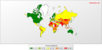 Ryzyko lokalnej infekcji na świecie — II kwartał 2013 r.