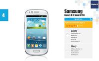 4 miejsce - Samsung Galaxy S III mini I8190