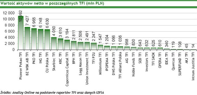 TFI: wartość aktywów netto III 2009