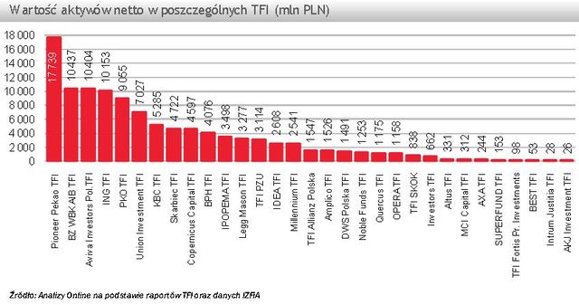 TFI: wartość aktywów netto IX 2010