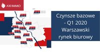 Czynsze bazowe - warszawski rynek biurowy