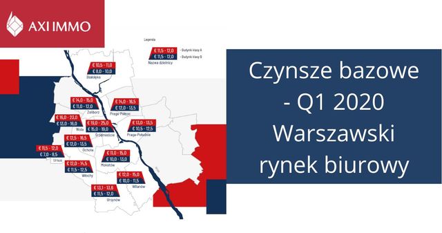 Powierzchnie biurowe w Warszawie: po kryzysie najemcy szukać będą oszczędności