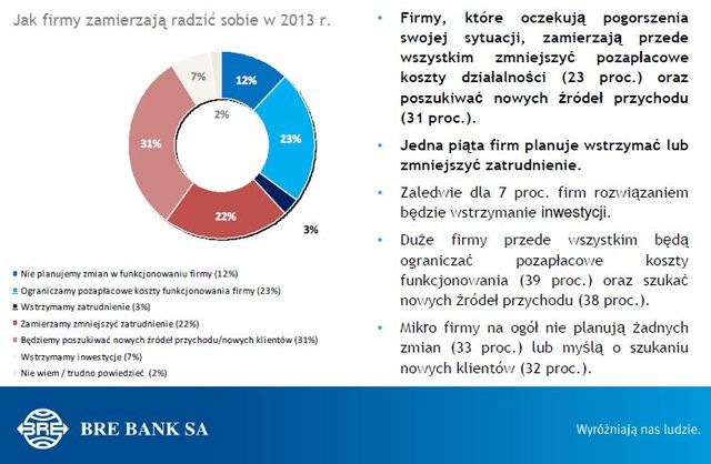 Polskie firmy nie boją się recesji