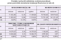 Zadłużenia i oszczędności Polaków w X 2009