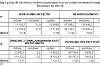 Rośnie zadłużenie Polaków na kartach i kontach