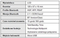 Samsung HF4000 specyfikacja techniczna