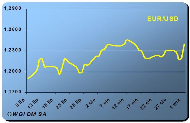 Złoty wciąż zyskuje